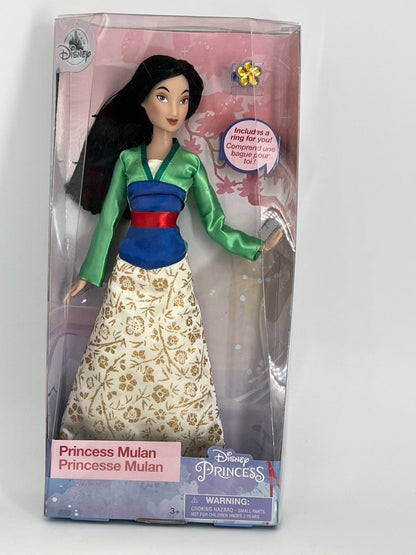 Disney Princess Mulan Classic Doll with Ring