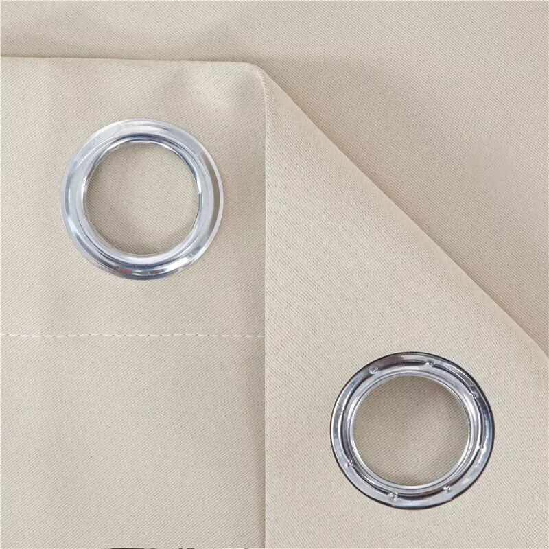 Blackout Curtains 100% Blackout Shield Linen for Bedroom 84 Inches Long 52*84