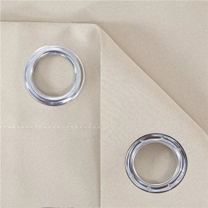 Blackout Curtains 100% Blackout Shield Linen for Bedroom 84 Inches Long 52*84