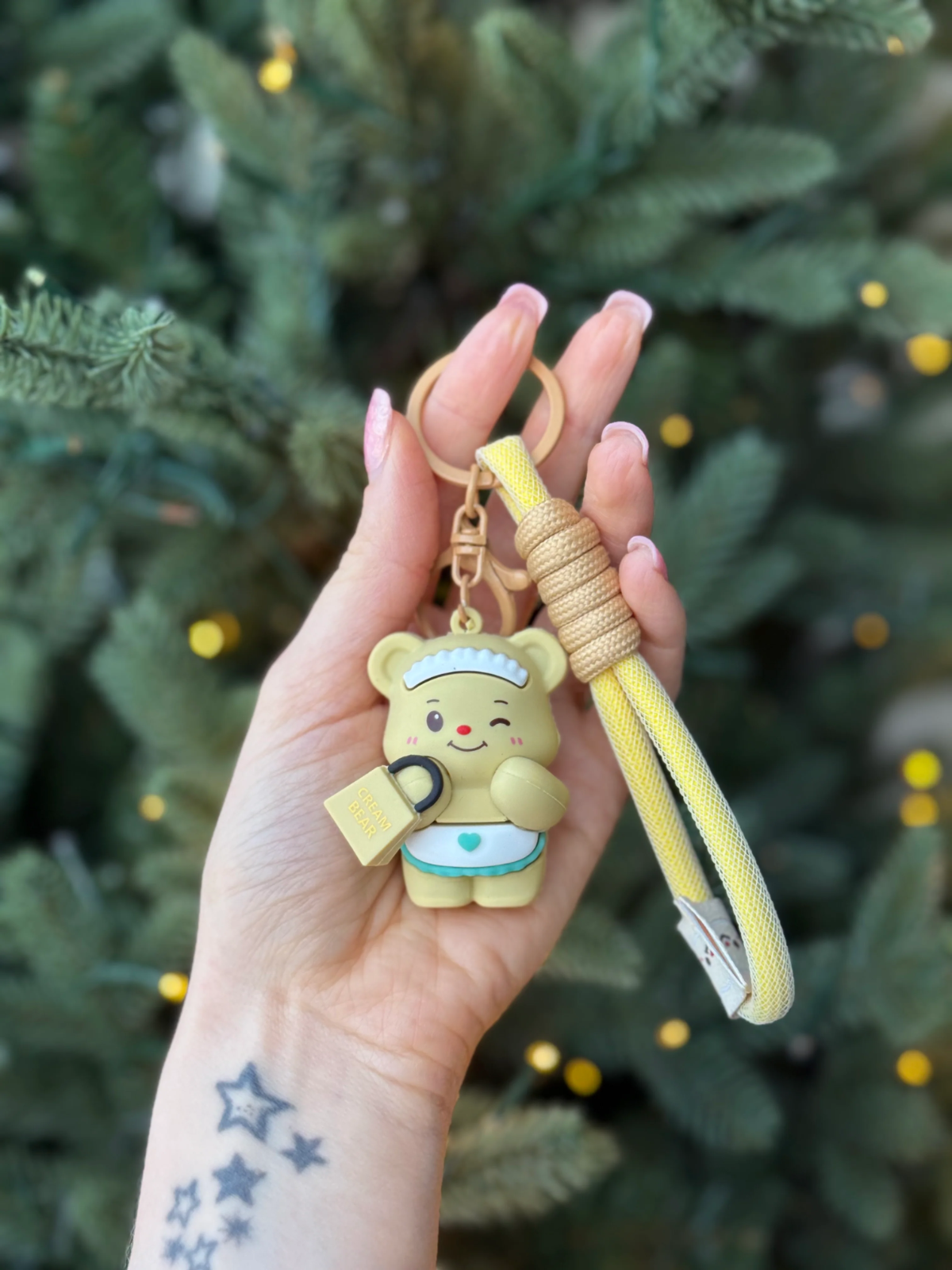 2pcs Golden Bear Charm — Honey Edition