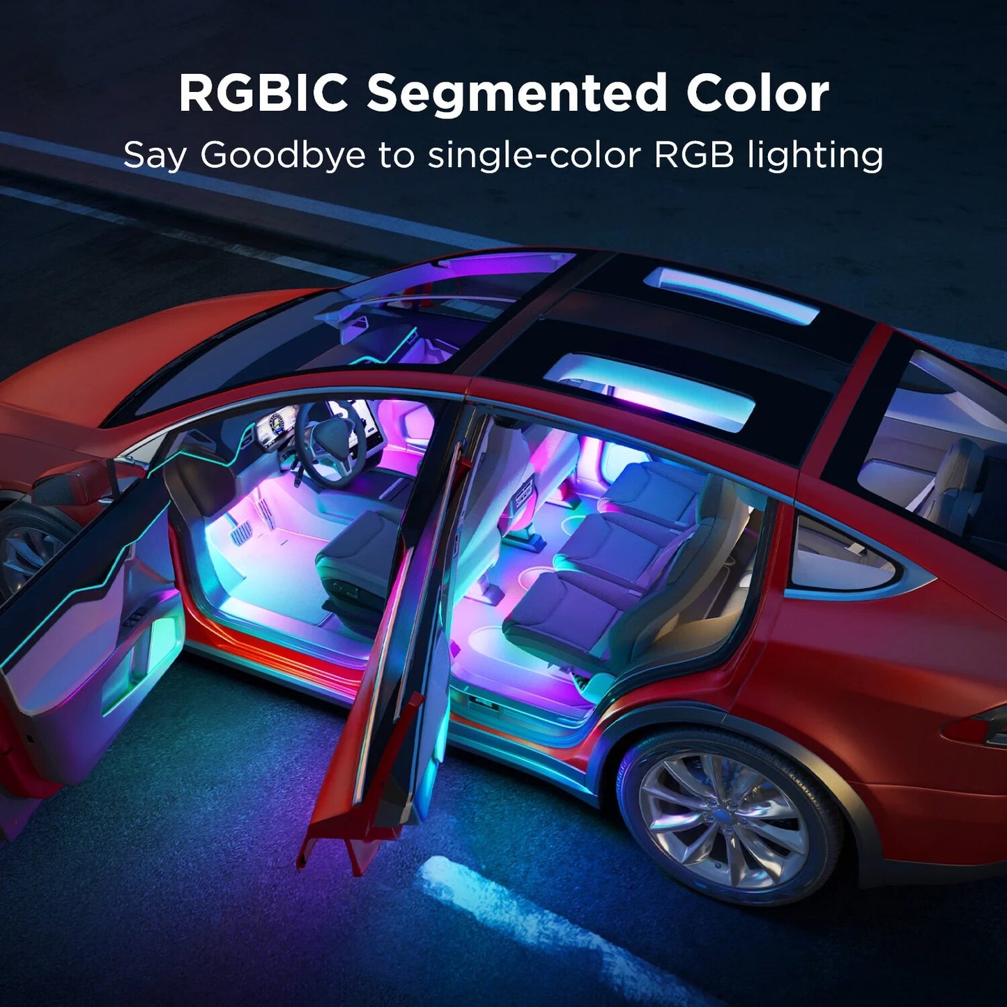 Govee RGBIC  Car LED STRIP  Lights