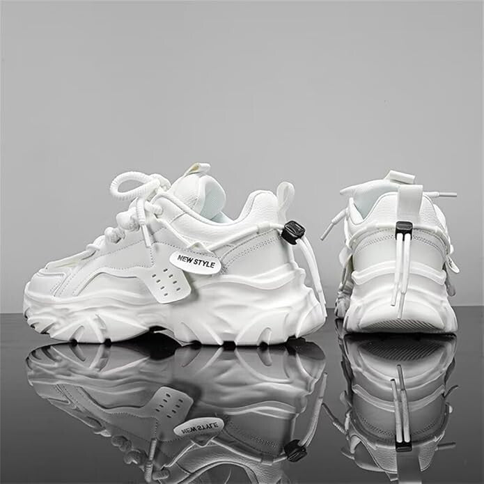ROVUX Lace Up Sneakers Shoes for Men WT44