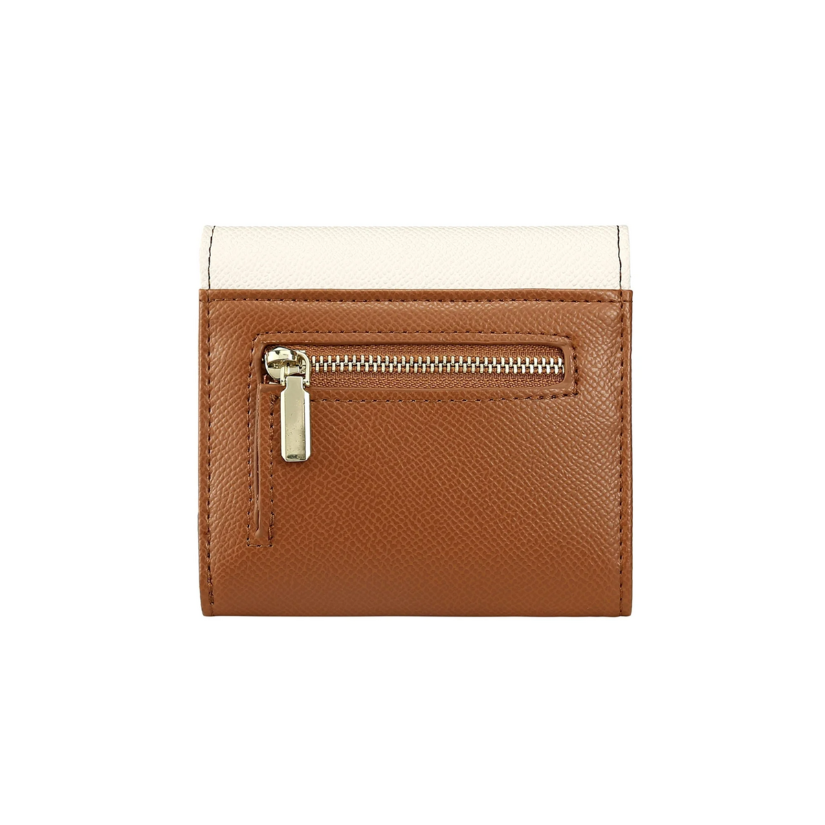 Daisy Rose Tri-fold Wallet - RFID Blocking Card Holder Organizer - PU Vegan Leat