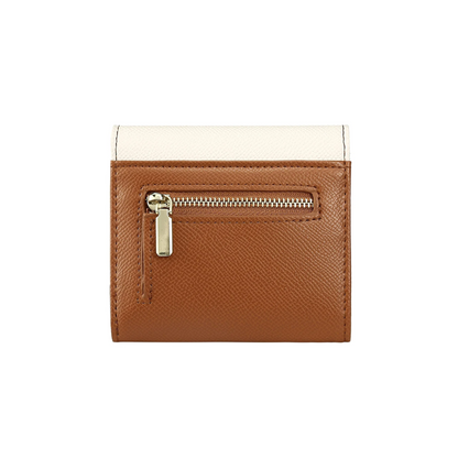 Daisy Rose Tri-fold Wallet - RFID Blocking Card Holder Organizer - PU Vegan Leat