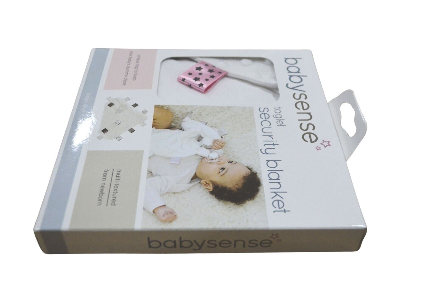 Baby Sense Taglet Chenille Box Pink