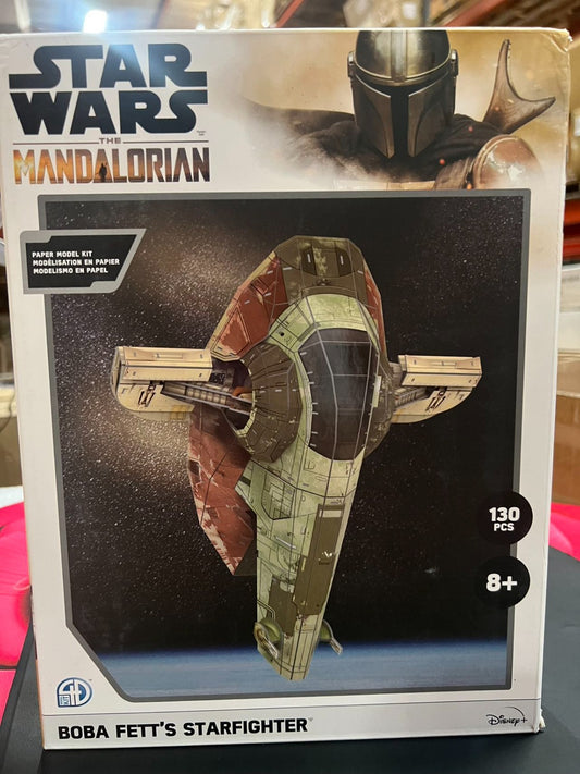 4D Puzzle – Star Wars: The Mandalorian: Boba Fett’s Starfighter – 130 Paper Mode