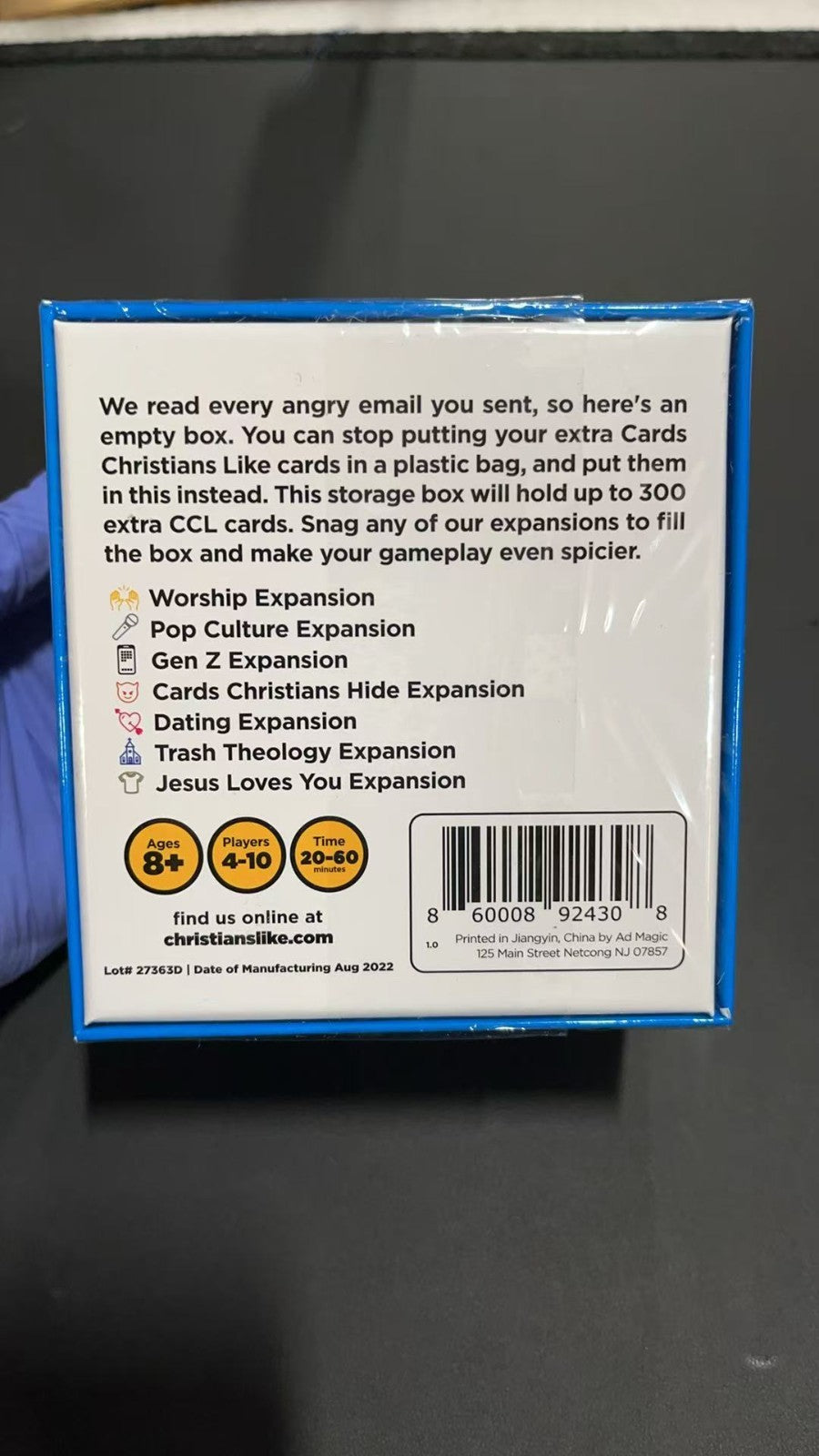 Your Other Cards Storage Box