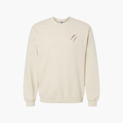 THE CHOSEN Three Fish Crewneck | Beige | 2XL