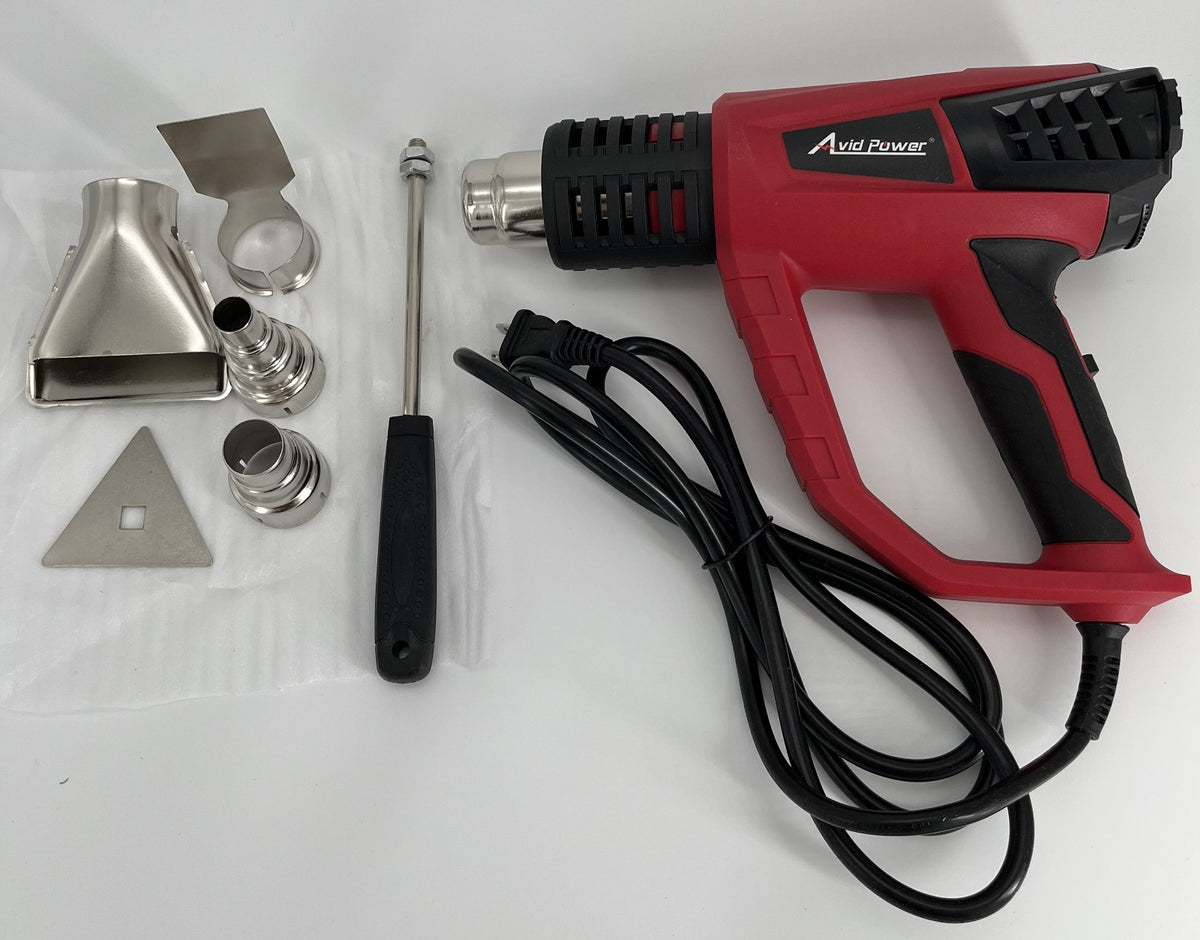 Variable Temperature Heat Gun, Max 1500W Power Consumption
