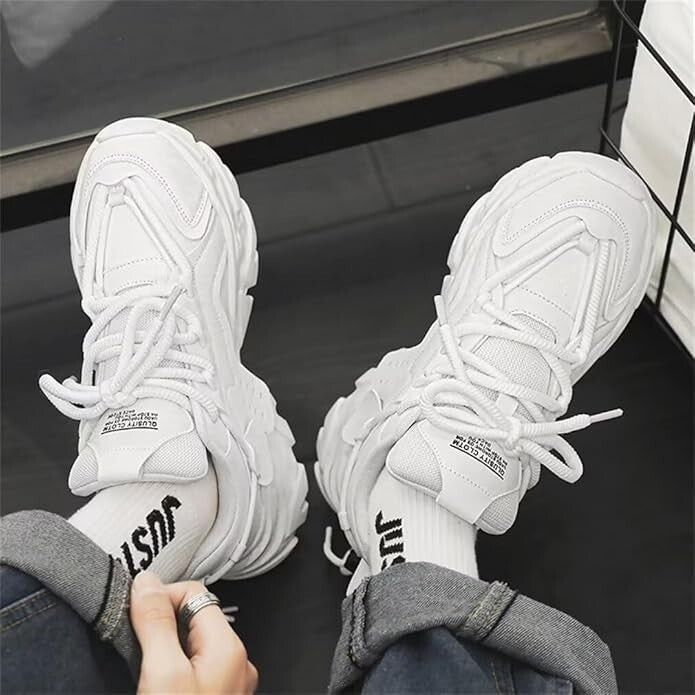 ROVUX Lace Up Sneakers Shoes for Men WT44