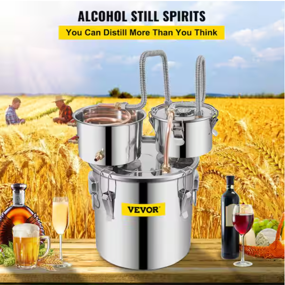 3 Gal Water Alcohol Distiller Alcohol still