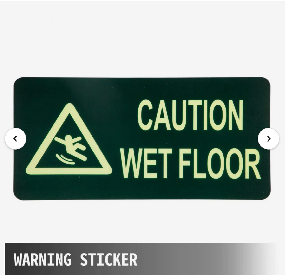 BestEquip 6 Pack Caution Wet Floor Signs 25\" Double Sided Caution Sign