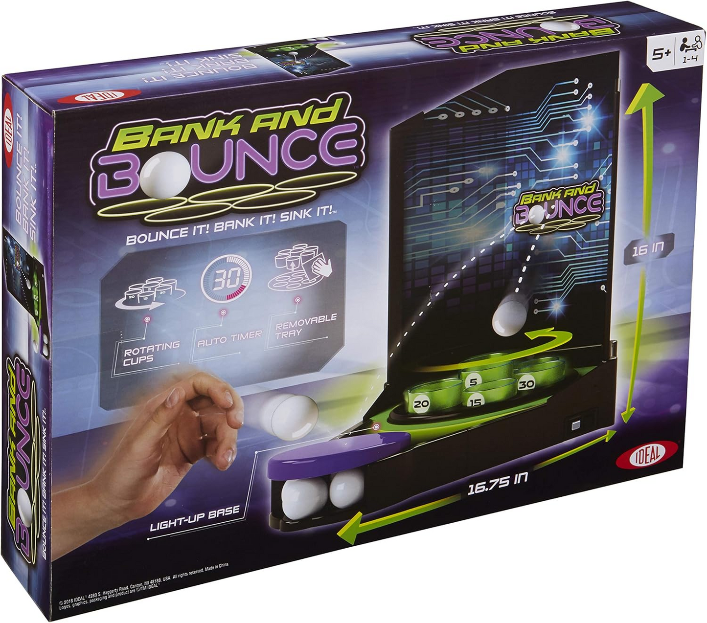 Ideal Bank & Bounce Tabletop Game