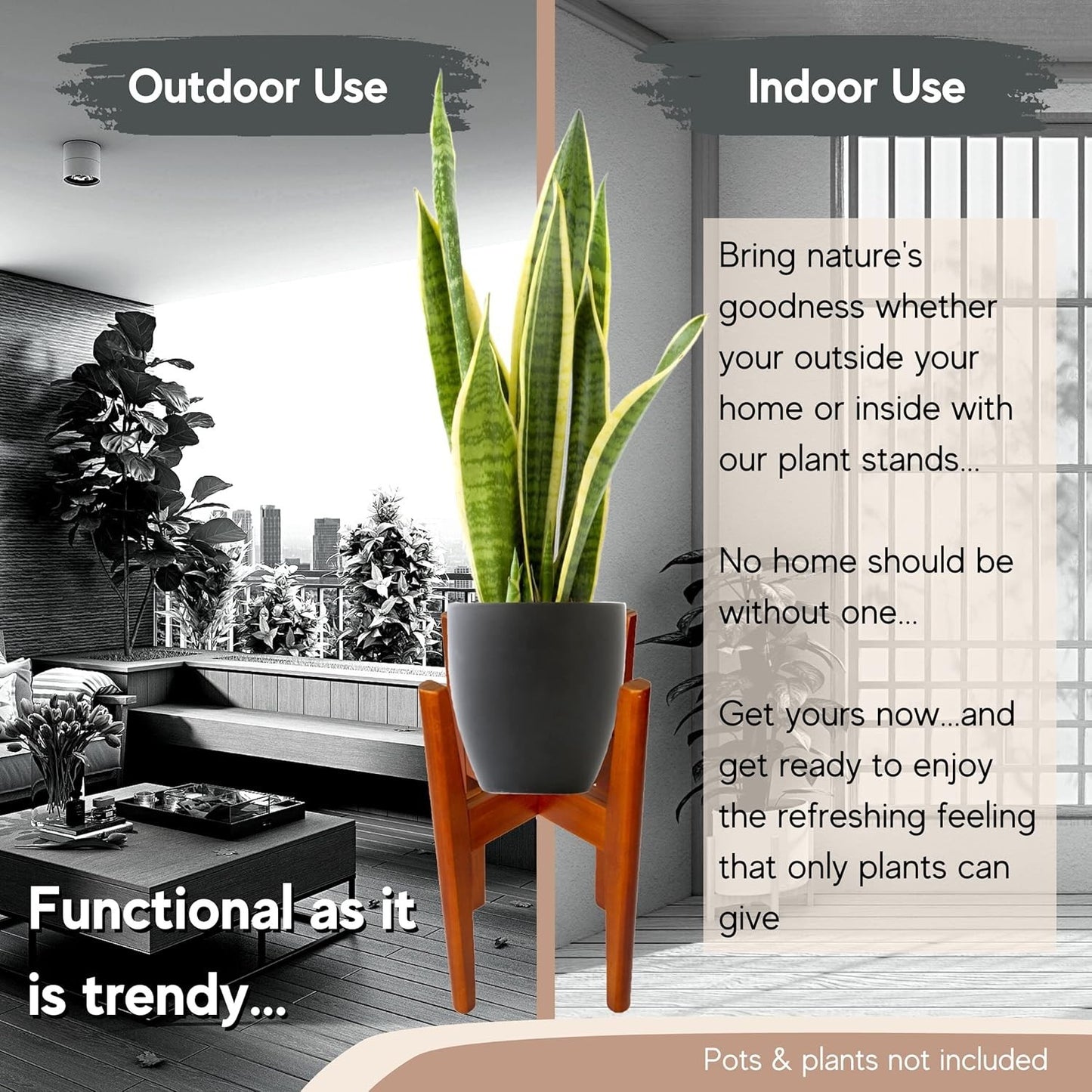 Adjustable Plant Stand, Fits 8-12 Inch Pots