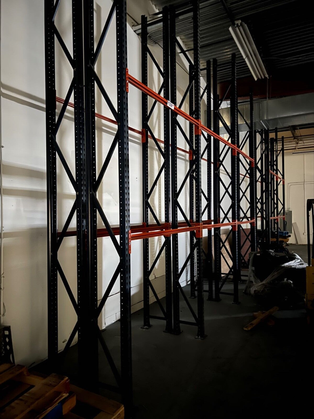 Heavy Duty Garage Shelving Unit, medium duty warehouse racks, already teared dow.