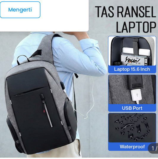 Men's Anti-theft Bag Laptop Backpack