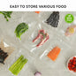 Embossed Vacuum Sealer Bags, 100 Pack 11" x 16"