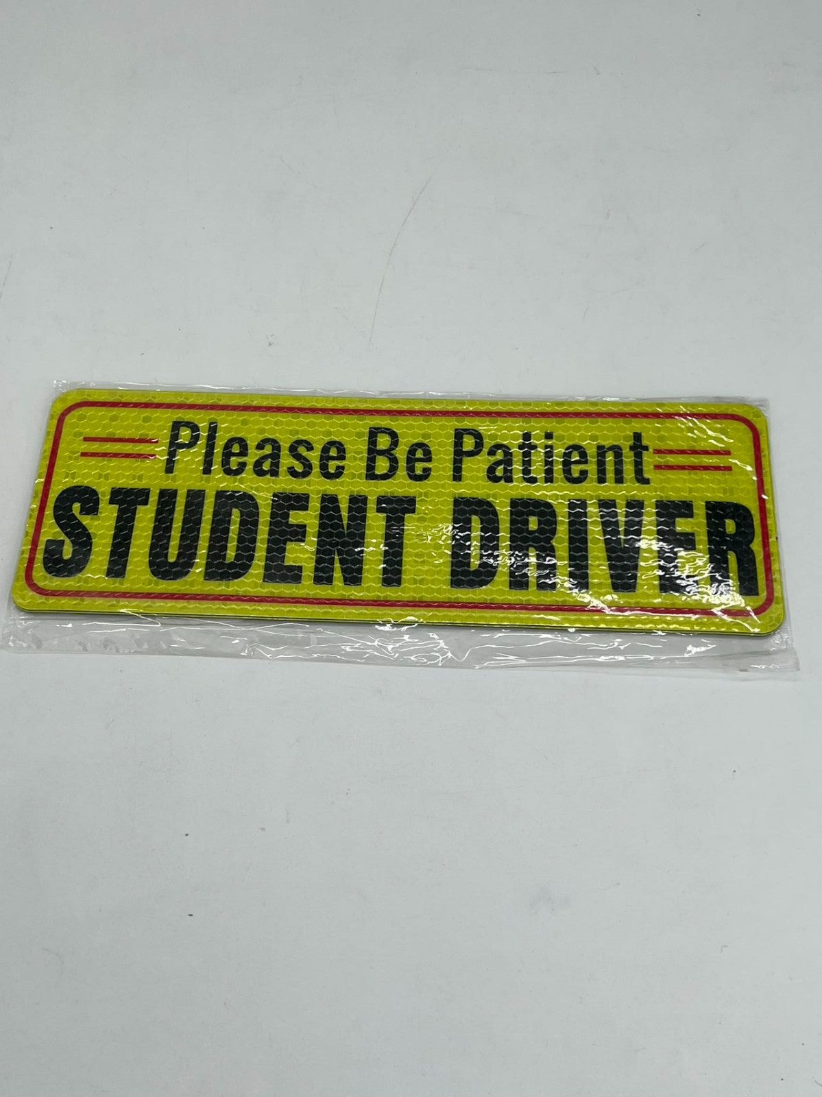 3 Pcs Student Driver Magnet Car Signs Please Be Patient Car Bumper Sticker Decal