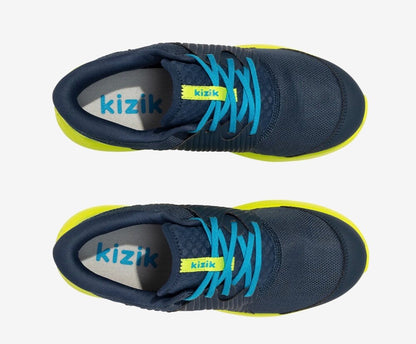 Kizik Anaheim Blue Energy Kids Boys Athletic Sneaker 6Y.