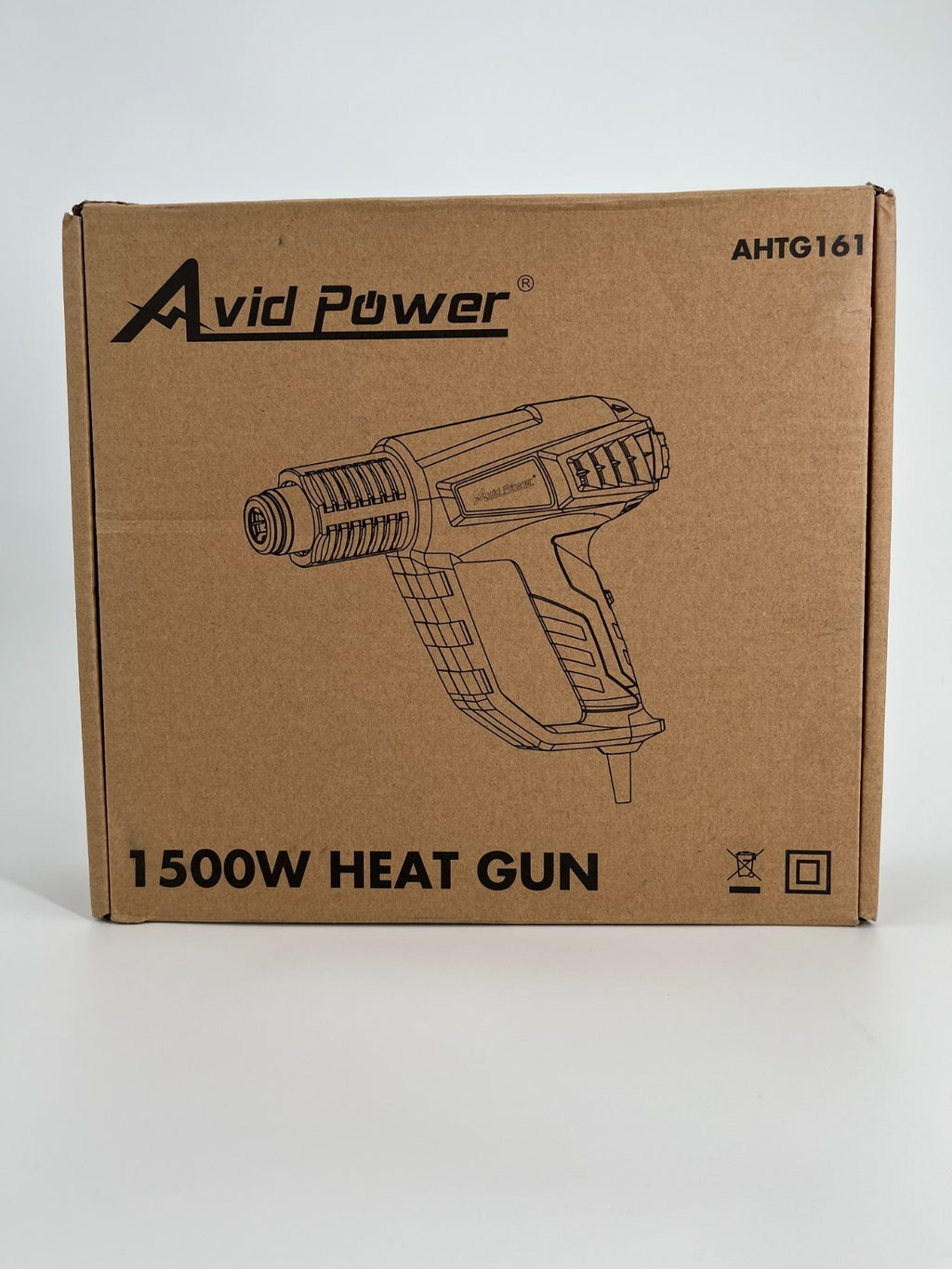 Variable Temperature Heat Gun, Max 1500W Power Consumption