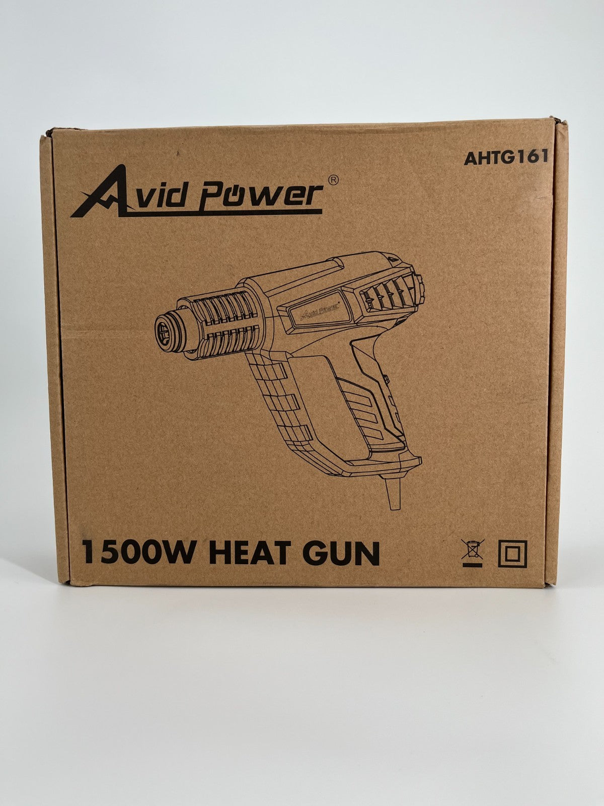 Variable Temperature Heat Gun, Max 1500W Power Consumption