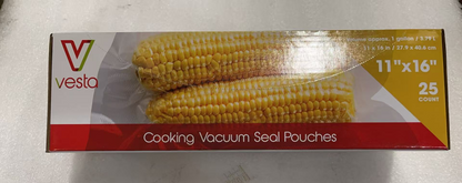 Vacuum Bags Size 11" X 16"  25Count/Pick.