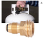 Quick Connect Coupling, Good Air Tightness Rubber O Rings Easy To Install Adapte