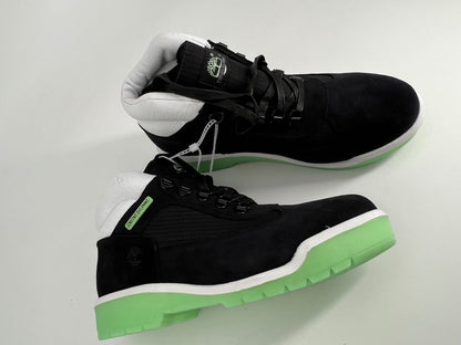 Timberland Men's CNSTNT: DVLPMNT WaterproofField Boot Black Suede/Green Size 10
