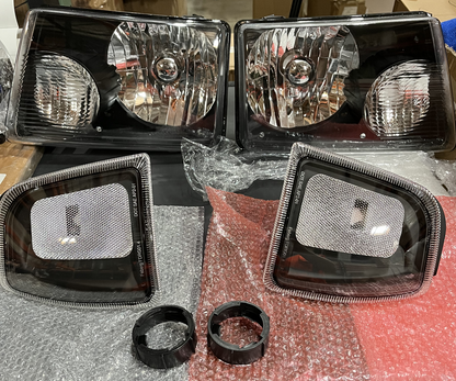 Feberg 12V HB5 H13 V15 LED Headlight, High Brightness Hi/Lo Beam, Universal Fit
