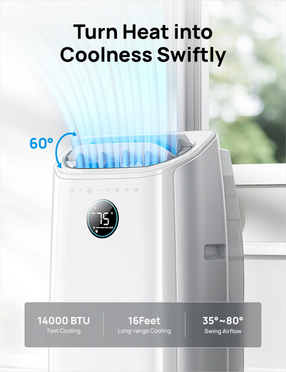Smart Air Conditioner White -open box