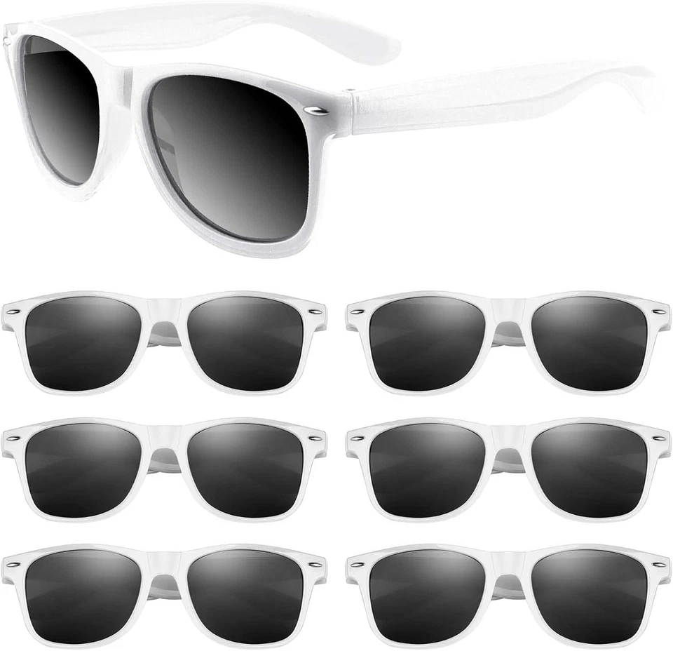 BULK SUNGLASSES MENS WOMENS CLASSIC SHAPE 12 PACK NEW WITH TAG