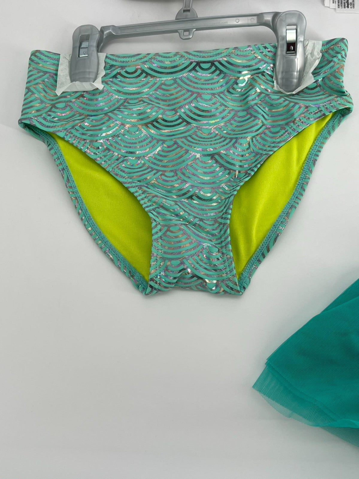 Disney Ariel Little Mermaid Suit Costume set 3 piece girls
