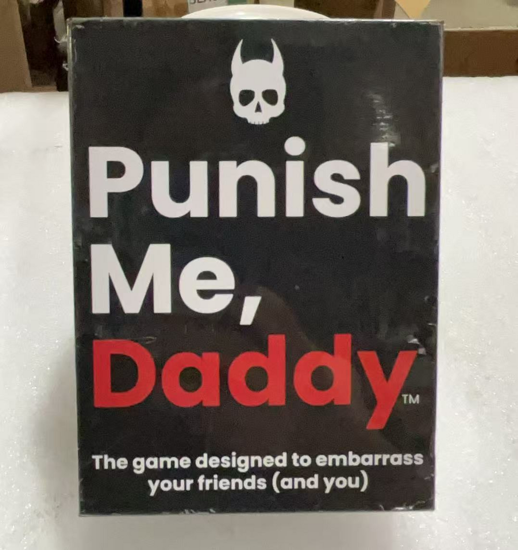 Punish Me Daddy Adult Party Game Hilariously Embarrassing Easy to Learn Perfect.