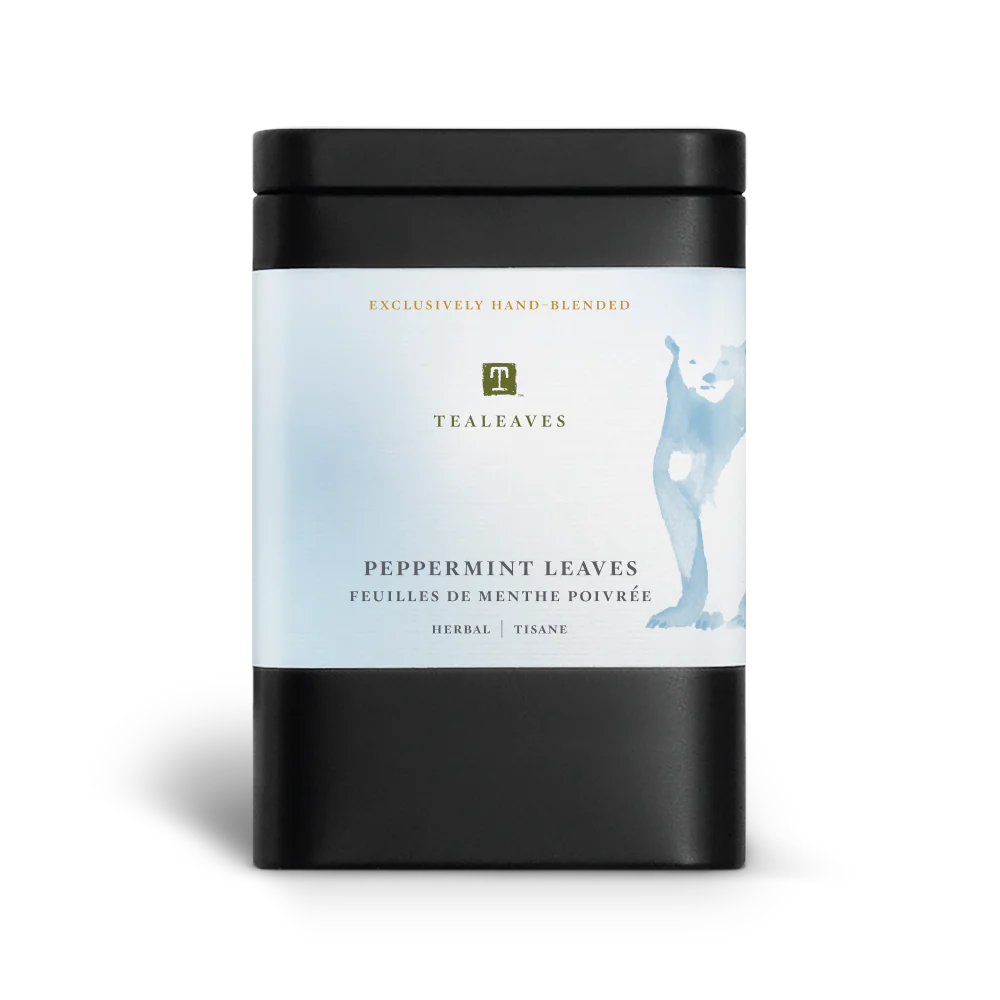 Peppermint Leaves Retail Tin