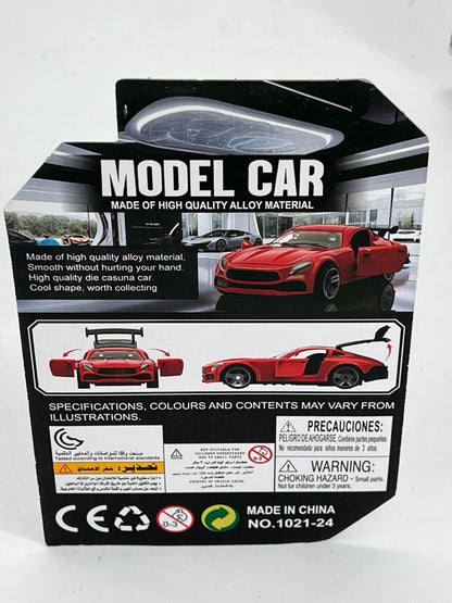 4 pieces in 4 colors, 3+ children’s 3-door toy car