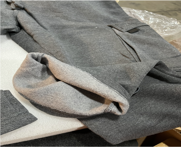 Big Boys Fleece Cargo Sweatpants Charcoal Male  |  Size L