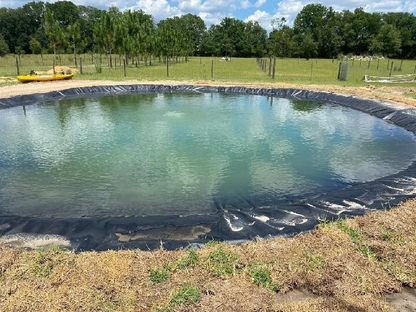 Pond Liner 20 ft. x 25 ft. 20 Mil Thickness High Tensile Sunlight-proof Flexible