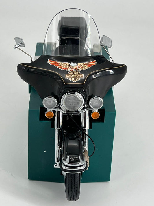 NEW Franklin Mint Harley Davidson Electra Glide Die Cast Motorcycle 1:10 Scale