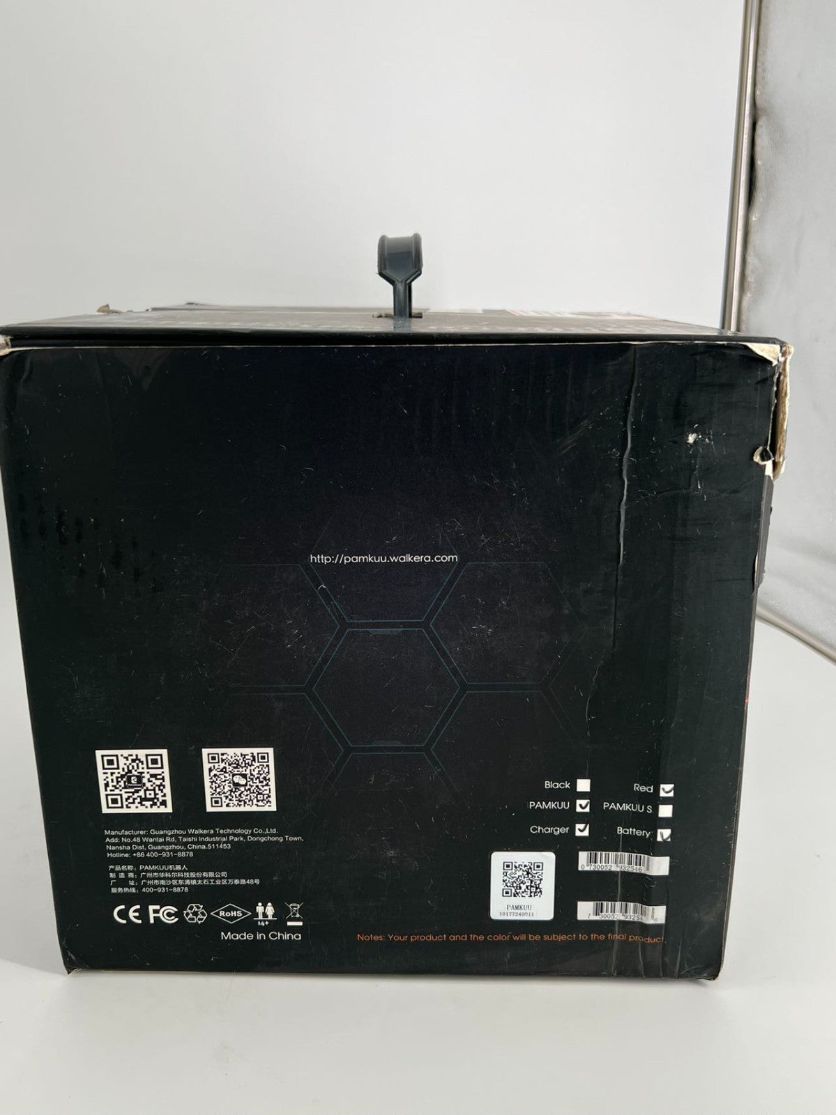 Walkera Pamkuu WIFI Control DIY Skills Intelligent Combat RC Robot - Black