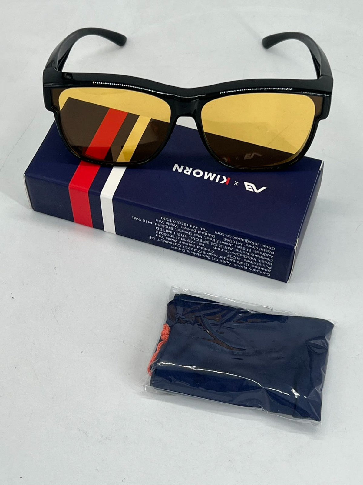 Night Vision Driving Glasses Anti Glare Fit Over Glasses for Men Women Polarized