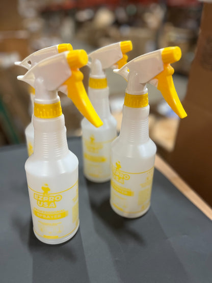 4 Pack) Great Value All Purpose Plastic Spray Bottle (11.8 fl oz)-Yellow