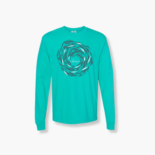 Against the Current Color: Teal Size: 5XL