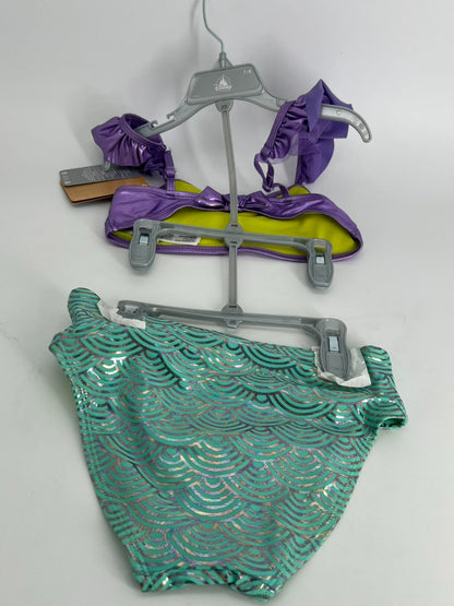 Disney Ariel Little Mermaid Suit Costume set 3 piece girls
