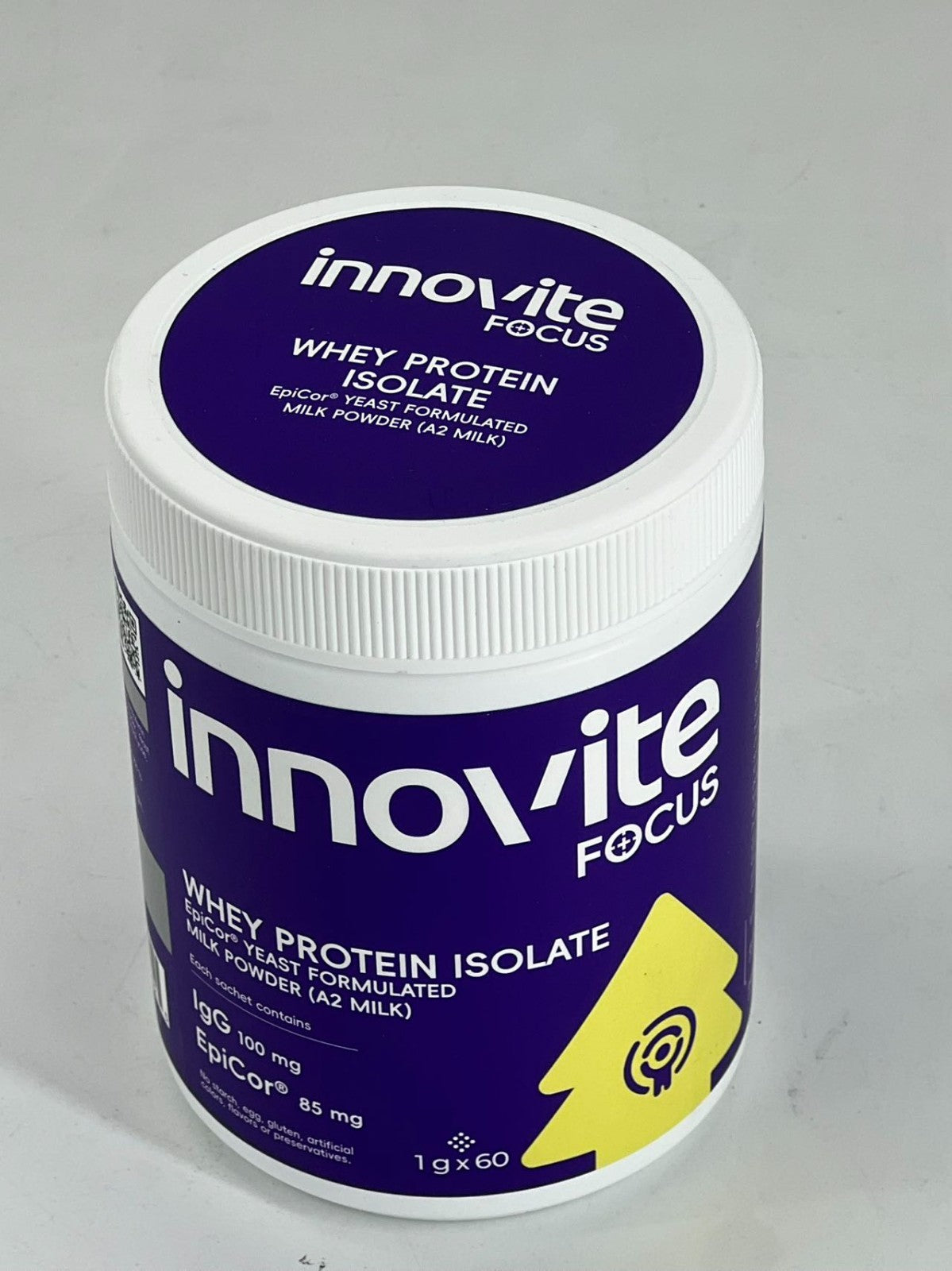 Innovite Families Whey Protein Isolate Epicor Yeast Formulated Milk Powder 60g