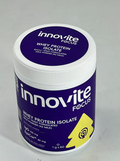 Innovite Families Whey Protein Isolate Epicor Yeast Formulated Milk Powder 60g