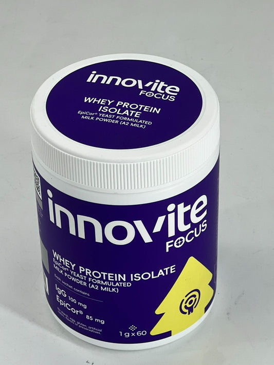 Innovite Families Whey Protein Isolate Epicor Yeast Formulated Milk Powder 60g