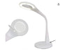 Multifunctional Dimmable LED Modern Desk Lamp with 5X Magnifying Glass. Ultra Br