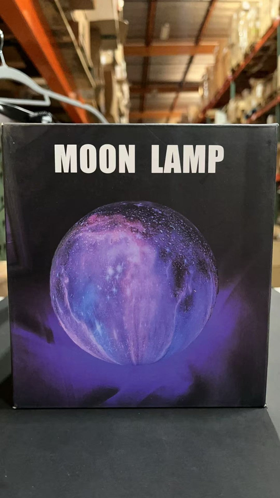 LED  5.9” 16-Color Galaxy Moon Lamp with Stand & Remote