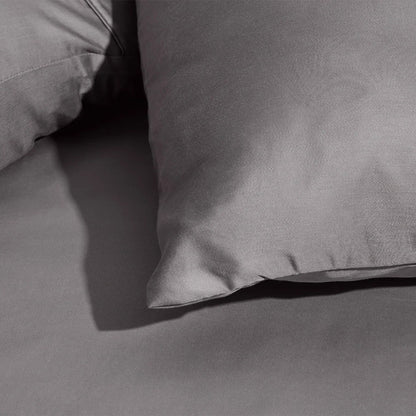 2 Pillowcases Color: Stone  Standard Size：20”x 27“