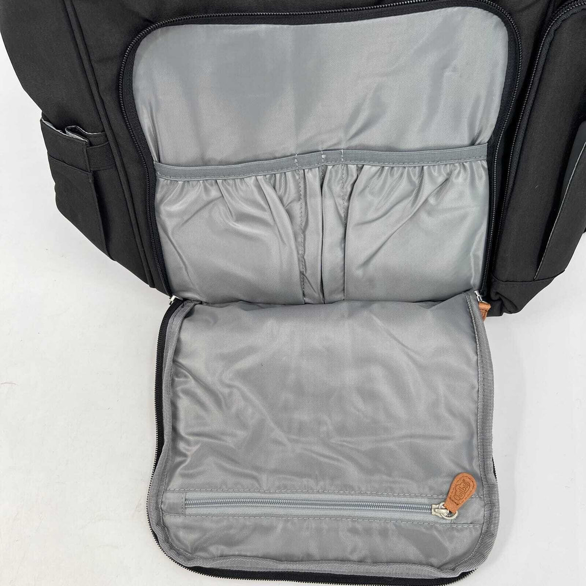 Quilbie Black 2-in-1 Diaper Bag Backpack | New With Tags
